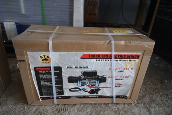 ATS-EW13000lb Electric Winch (Unused)