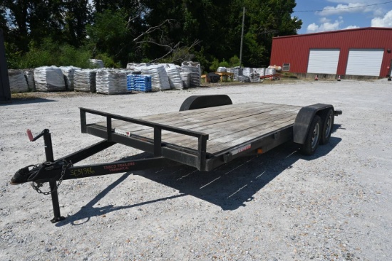 Tabco 6 1/2' x 16' Two Axle Trailer