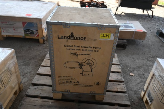 Land Honor LHR-DFP10 Diesel Transfer Pump (Unused)