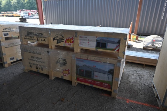 SD Lanch SDLC2533FT All Steel Carport (Unused)