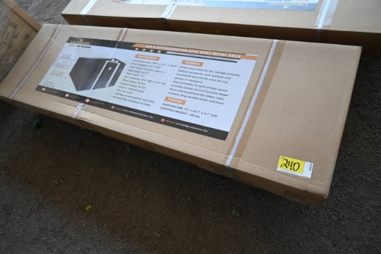 Land Honor LHR-MS0608 6x8 Apex Roof Shed (Unused)