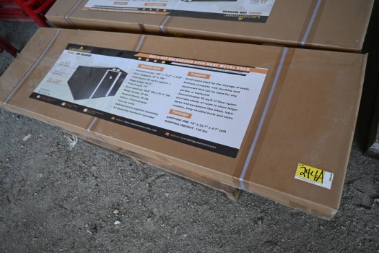 Land Honor LHR-MS0608 6x8 Apex Roof Shed (Unused)