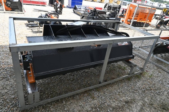 Land Honor SRT-12-66W Skid Steer Rotary Tiller (Unused)