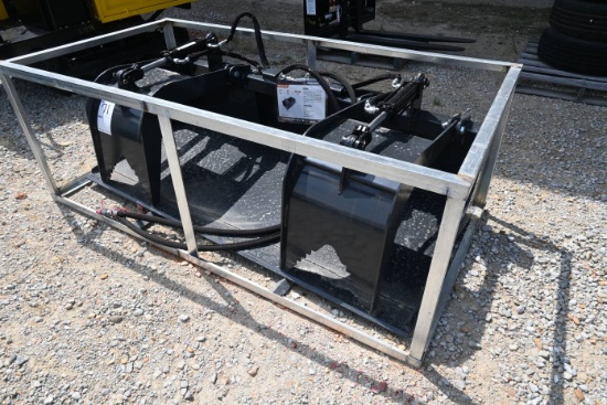 Wolverine GB-11-72W Skid Steer Grapple Bucket (Unused)