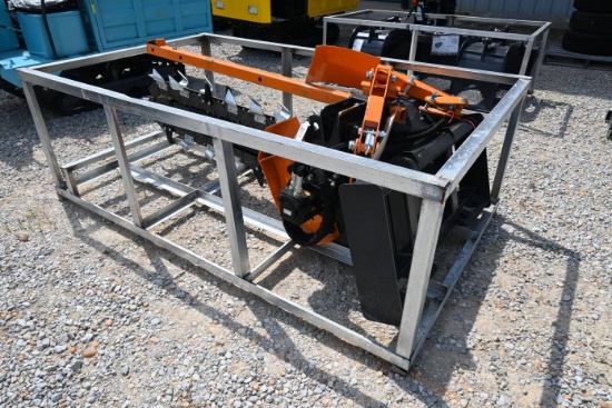 Land Honor FT-12-48L Skid Steer Trencher (Unused)