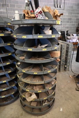 Parts Bin with Nuts and Bolts