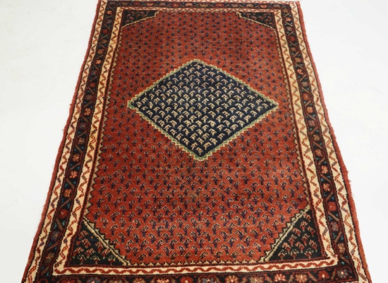 HAND KNOTTED PERSIAN SARAVAND RUG