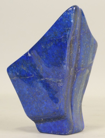 POLISHED LAPIS LAZULI SLAB W/PYRITE