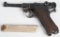 1920 DWM COMMERCIAL LUGER PISTOL (USED)