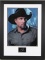 FRAMED GARTH BROOKS PHOTO SIGNED IN PLATE