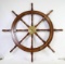 WOODEN SHIP WHEEL