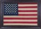 AMERICAN FLAG IN SHADOW BOX FRAME