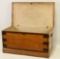 19th CENTURY OAK TRUNK