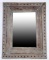 RUSTIC GRAY WASHED WOODEN MIRROR