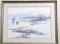 HERB BOOTH DUCK HUNTING WATERCOLOR