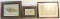 SET OF 3 18th CENTURY FRAMED HAND COLORED MAPS