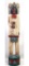 R. GALLAGERS CARVED NATIVE AMERICAN CIGAR STORE