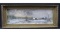 CIRCA 1891 WINTER LANDSCAPE PASTEL ON PAPER