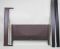 CONTEMPORARY QUEEN SIZE BROWN LEATHER BED