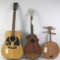 SET OF THREE ACOUSTIC GUITARS