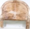 FULL SIZE COWHIDE HEADBOARD.
