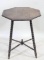 ANTIQUE OAK BOBBIN TURNED LEG TABLE