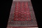 HAND KNOTTED RED PERSIAN BACARA WOOL RUG