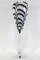 MAKORA POLAND ART GLASS CHAMPAGNE FLUTE