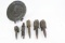 MIXED LOT OF SIX ANTIQUE AFRICAN PIECES