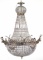 DEER MOTIF CRYSTAL CHANDELIER