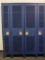 6ft PAINTED FOUR DOOR METAL LOCKERS