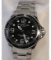 STUHRLING AQUADIVER 43MM QUARTZ BLACK WATCH