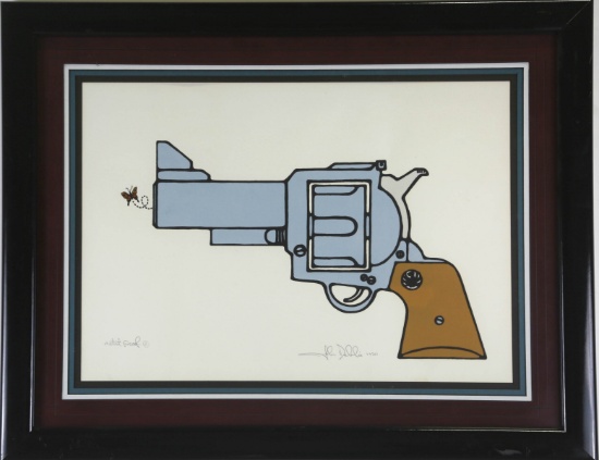 JOHN DELULIO "RUGER PISTOL" ARTIST PROOF SILKSCREE