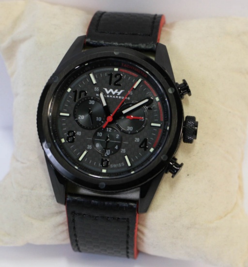 NEW MENS WEIL & HARBURG SWISS CHRONOGRAPH WATCH