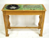 PINE COMBO ROULETTE/BLACKJACK TABLE