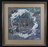 BEV DOOLITTLE INSIDE CIRCLE SIGNED LIMITED ED.