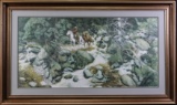 BEV DOOLITTLE THE FOREST HIS EYES SIGNED PRINT