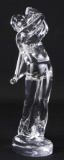 BACCARAT CRYSTAL GOLFER STATUE