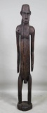 ANTIQUE TONGA MAN SCULPTURE, DUTCH, NEW GUINEA
