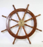 WOODEN SHIP WHEEL