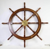 WOODEN SHIP WHEEL
