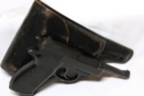WEST GERMAN POLICE WALTHER P-1 PISTOL 9MM W/HOLSTE