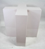 LUCITE CROSS TABLE BASE