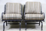 SET OF FOUR PLATFORM ROCKERS