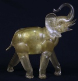 VINTAGE MURANO GLASS ELEPHANT