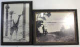 SET OF TWO ANTIQUE AFRICAN PHOTOS