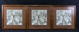 SET OF THREE BEV DOOLITTLE LTD ED FRAMED PRINTS