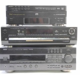 MIXED LOT OF THREE HOME AUDIO EQUIPMENT