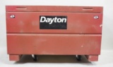 DAYTON 48in X 24in DUAL LOCK METAL STORAGE BOX