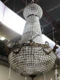 DEER MOTIF CRYSTAL CHANDELIER